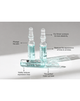 Benefits infographic for Janssen Cosmetics Anti-Wrinkle Booster Ampoules highlighting smoother-looking skin and reduced appearance of fine lines and wrinkles.