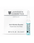 Janssen Cosmetics Anti-Wrinkle Booster Ampoules product packaging on a white background.