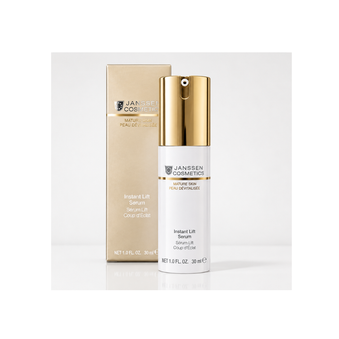 JANSSEN COSMETICS Instant Lift Serum for mature skin with product packaging