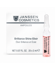 Janssen Cosmetics Brilliance Shine Elixir Ampoules product packaging on a white background.